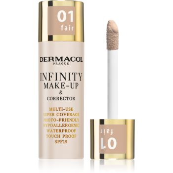 Dermacol Infinity fond de ten cu acoperire ridicată SPF 15 - imagine 2